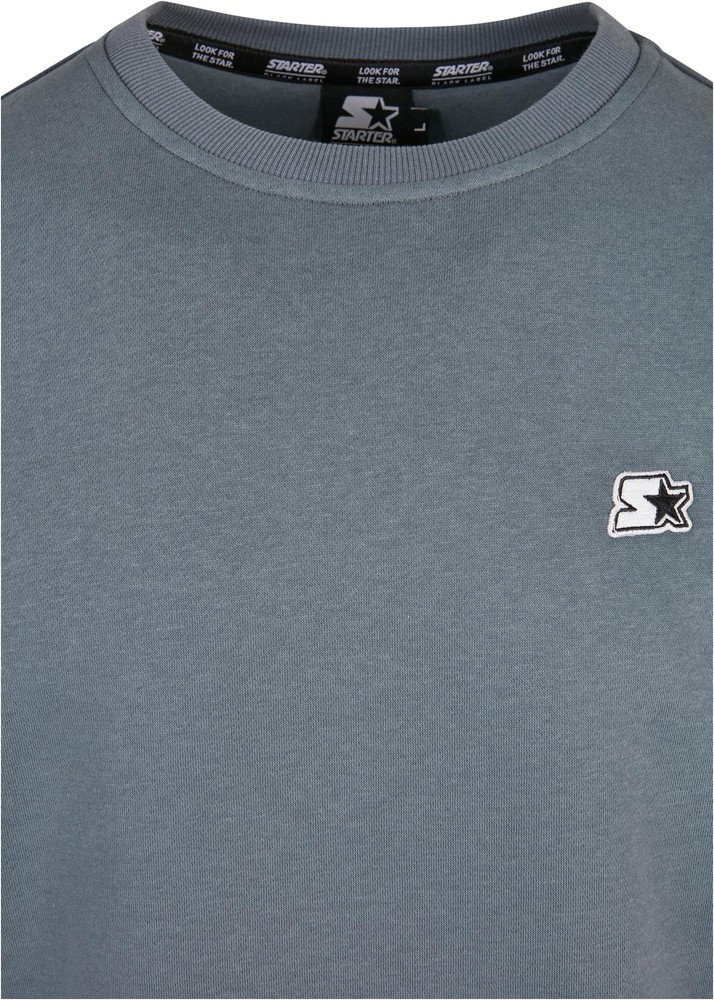 StarterBlackLabelT-ShirtEssentialCrewneckHeavymetal-L