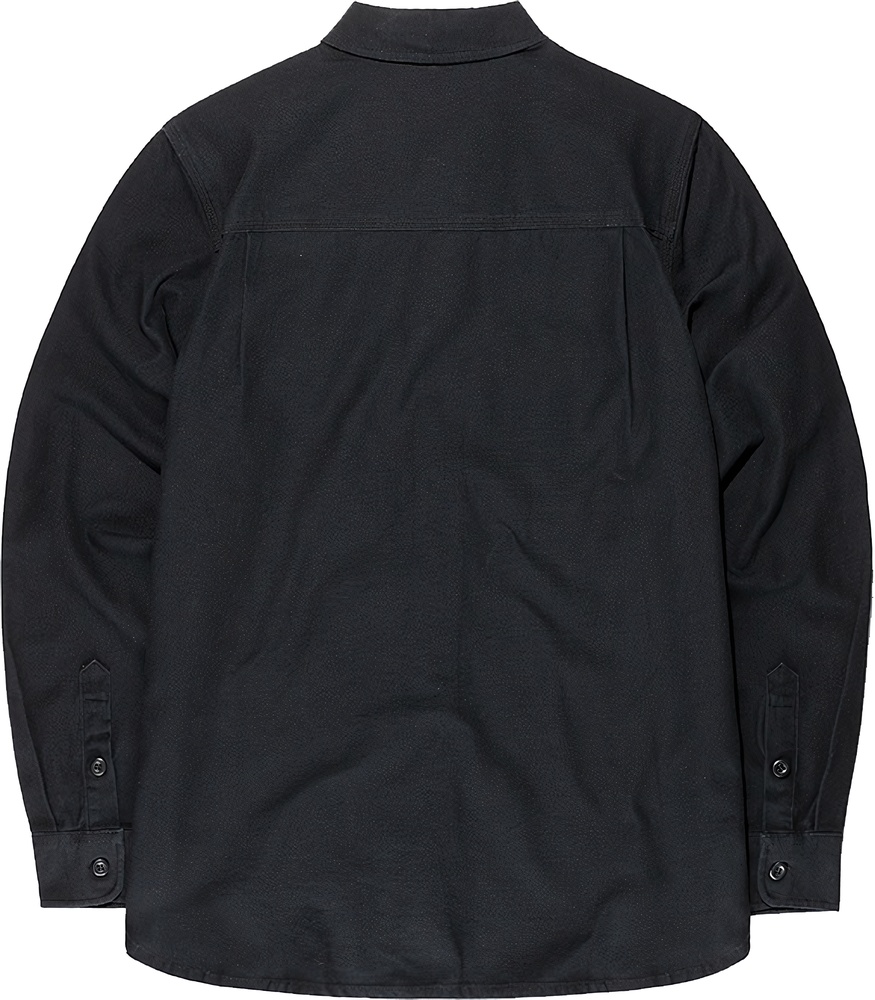 VintageIndustriesHemdBaronShirt3551Black-S