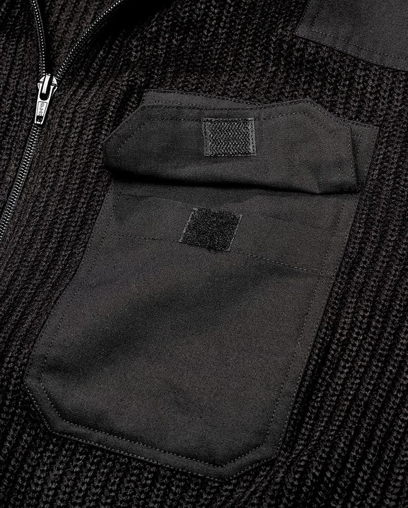 BranditCardiganBW5039Black-3XL