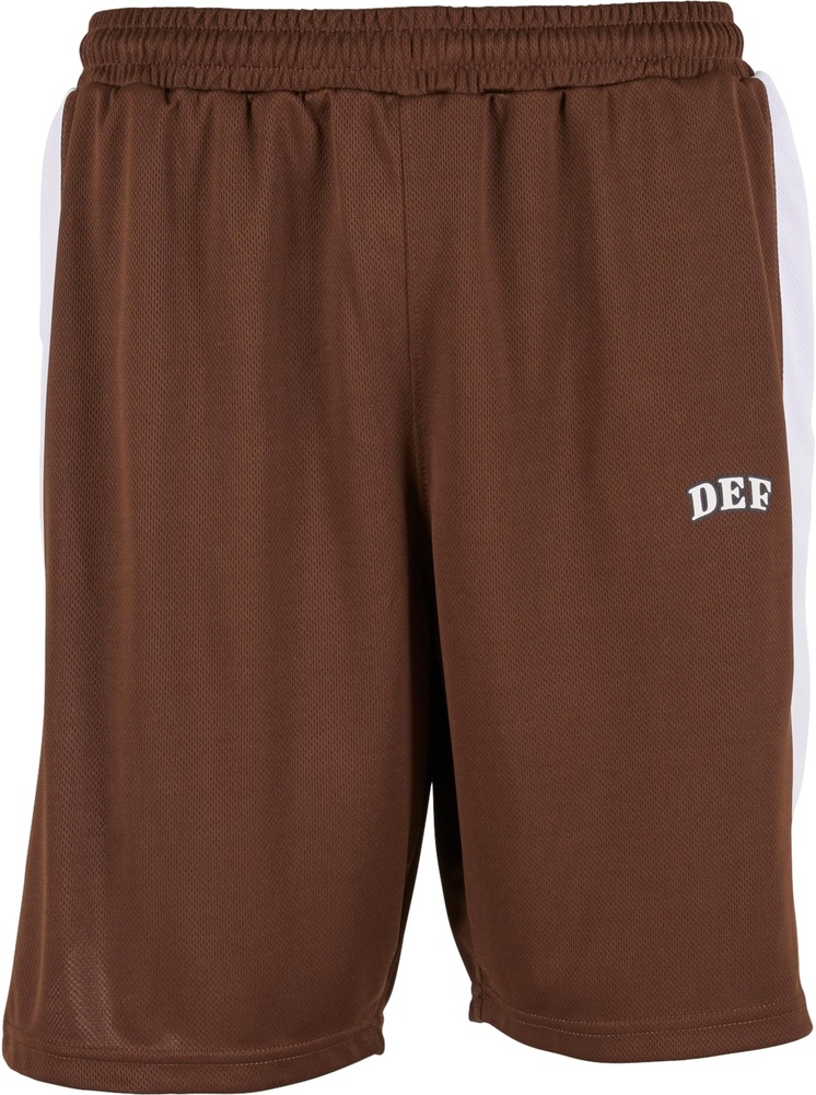 DEFStripesShortDFSH049ChocolateBrown-L