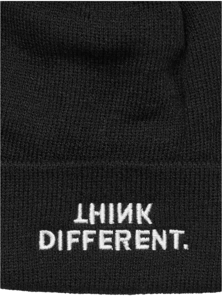 MisterTeeMtzeThinkDifferentHeavyKnitBeanieMT3843
