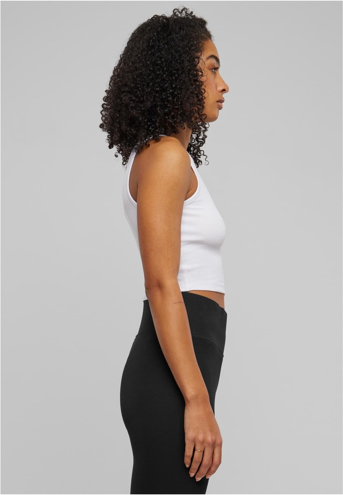 UrbanClassicsDamenLadiesOrganicCroppedRibTopTB6185