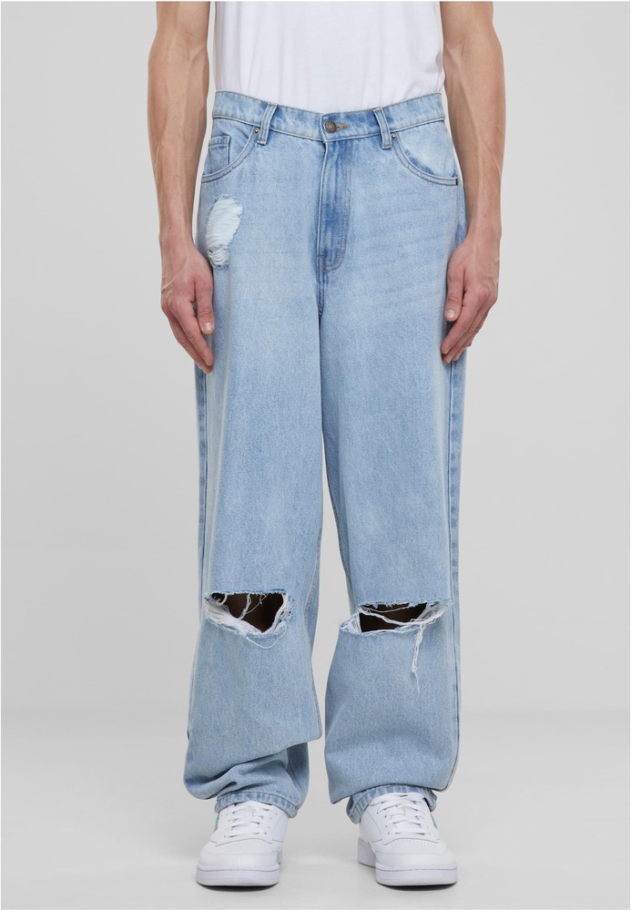 UrbanClassicsHeavyOunceKneeCutBaggyFitJeansTB6682