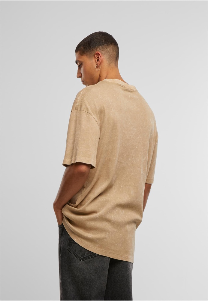 UrbanClassicsT-ShirtWashedRibTeeTB7346Unionbeige-3XL