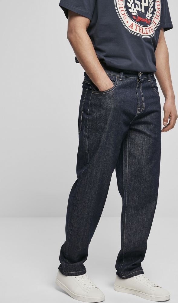 SouthpoleHose3DEmbroideryDenimRawIndigo