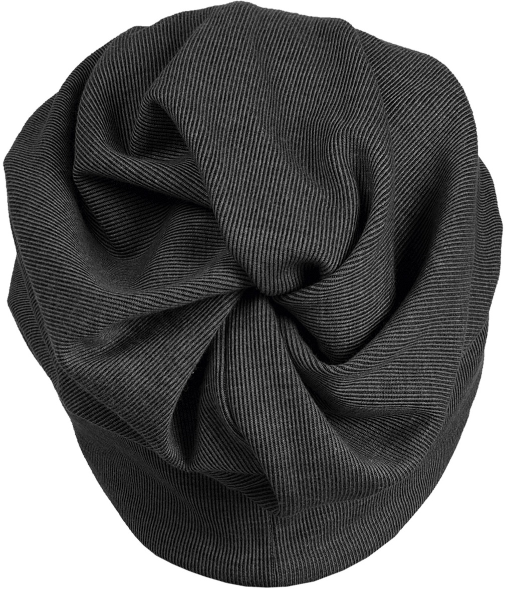 MSTRDSBeanieRib2in1BeanieBlack