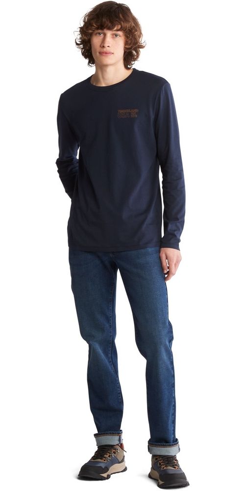 TimberlandJeanshoseStretchDenimPantSlim0A2BUHSlateBlue-W34-L32