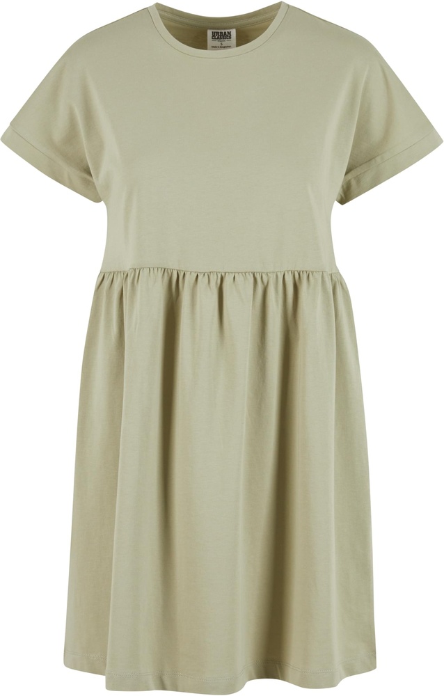 UrbanClassicsDamenKleidLadiesOrganicEmpireValanceTeeDressTB5040Softsalvia-3XL