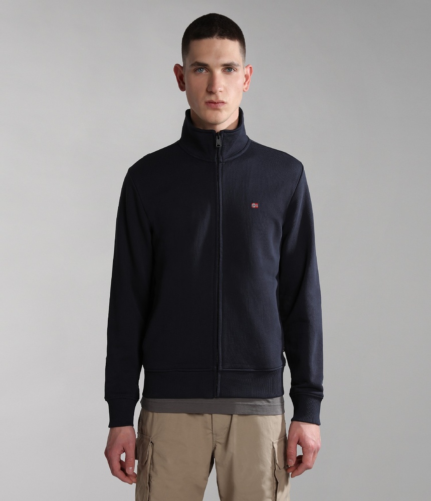 NapapijriSweatshirtBalisFzSumNP0A4HHWBlueMarine-XS
