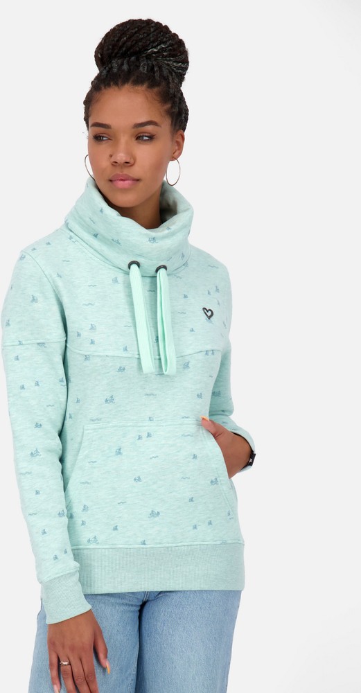 AlifeKickinDamenSweatshirtKragenSunshineAKB32022-2302