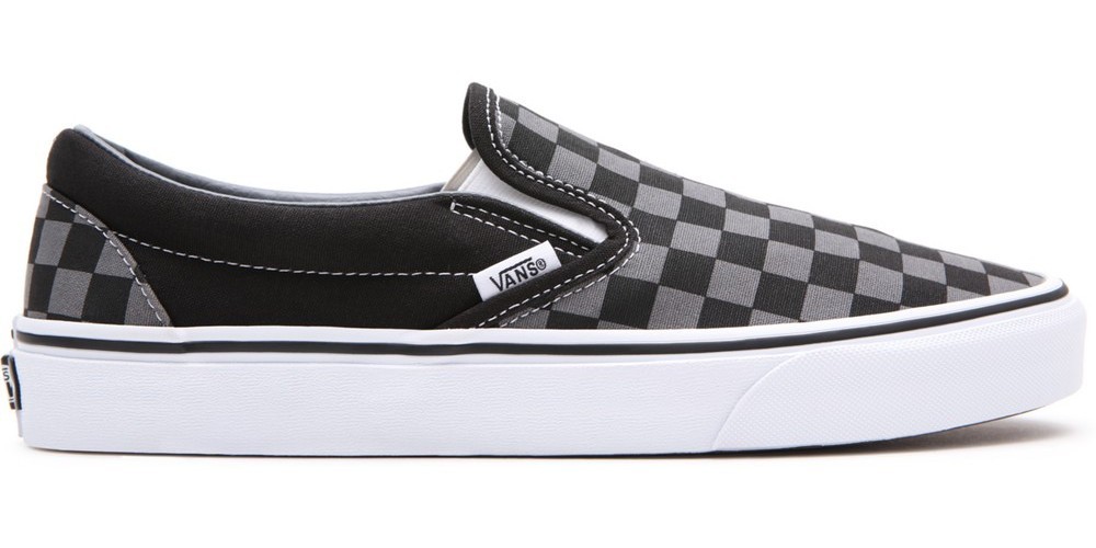 VansUnisexLifestyleClassicFTWSneakerUaClassicSlip-OnBlackPewterCheckerboard-345