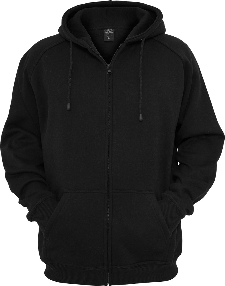 UrbanClassicsKinderHoodieBoysZipHoodyBlack