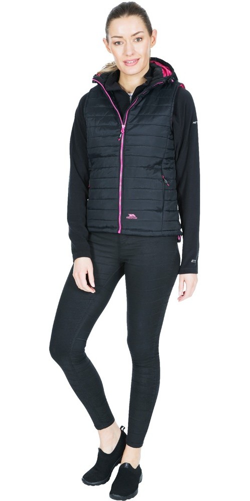 TrespassDamenWesteAretha-FemaleCasualGiletBlack