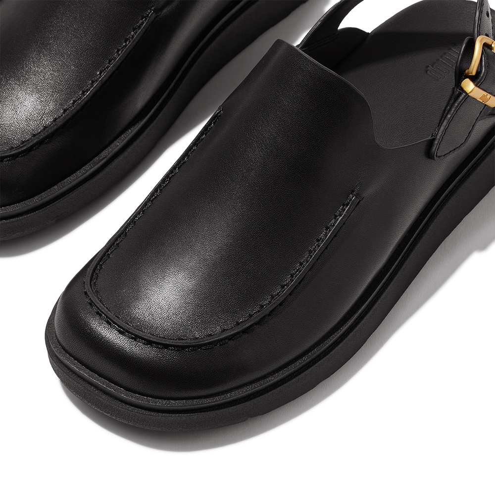 FitFlopDamenClogGen-FFLeatherBack-StrapMocMulesIY8