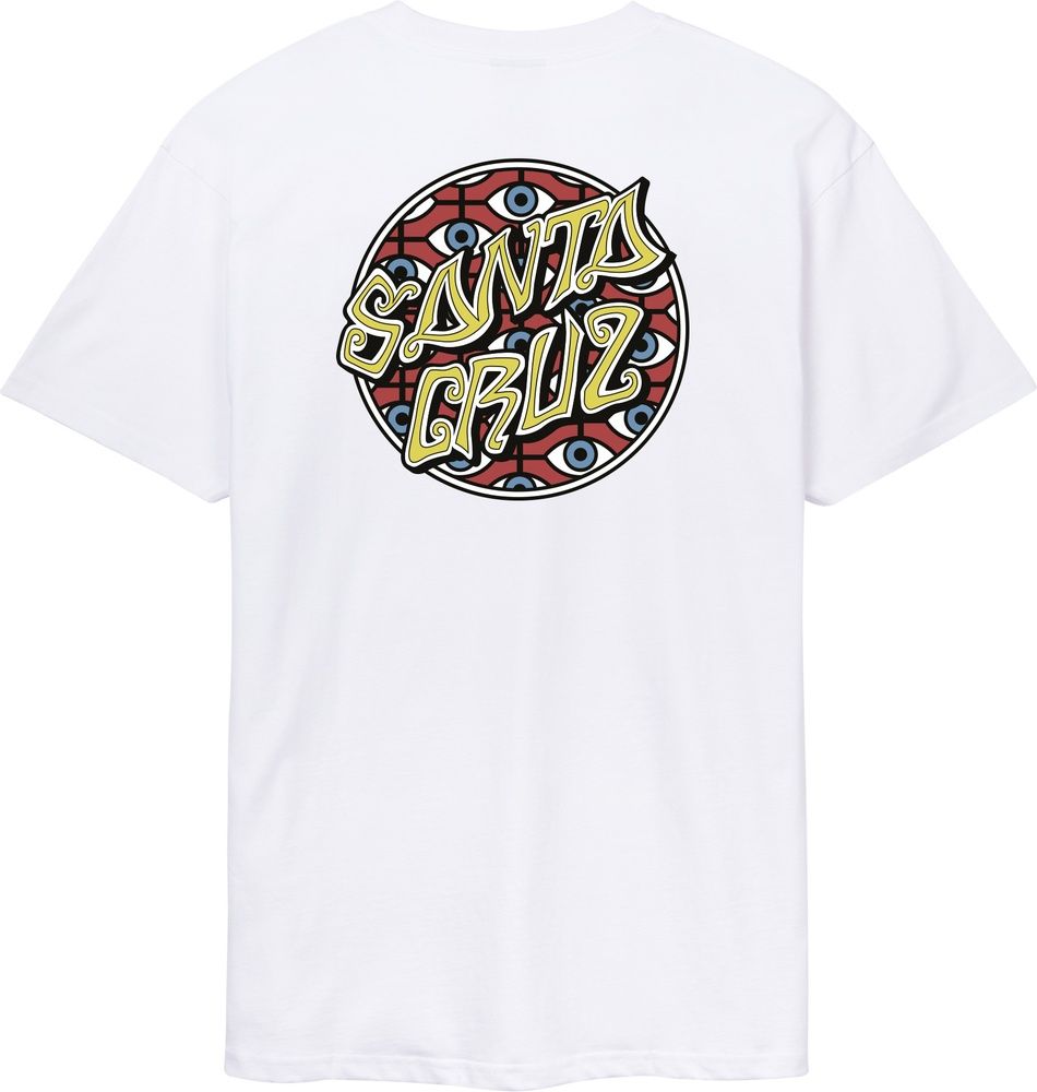 SantaCruzSalbaEyesDotT-ShirtSCM-T3265White-XS